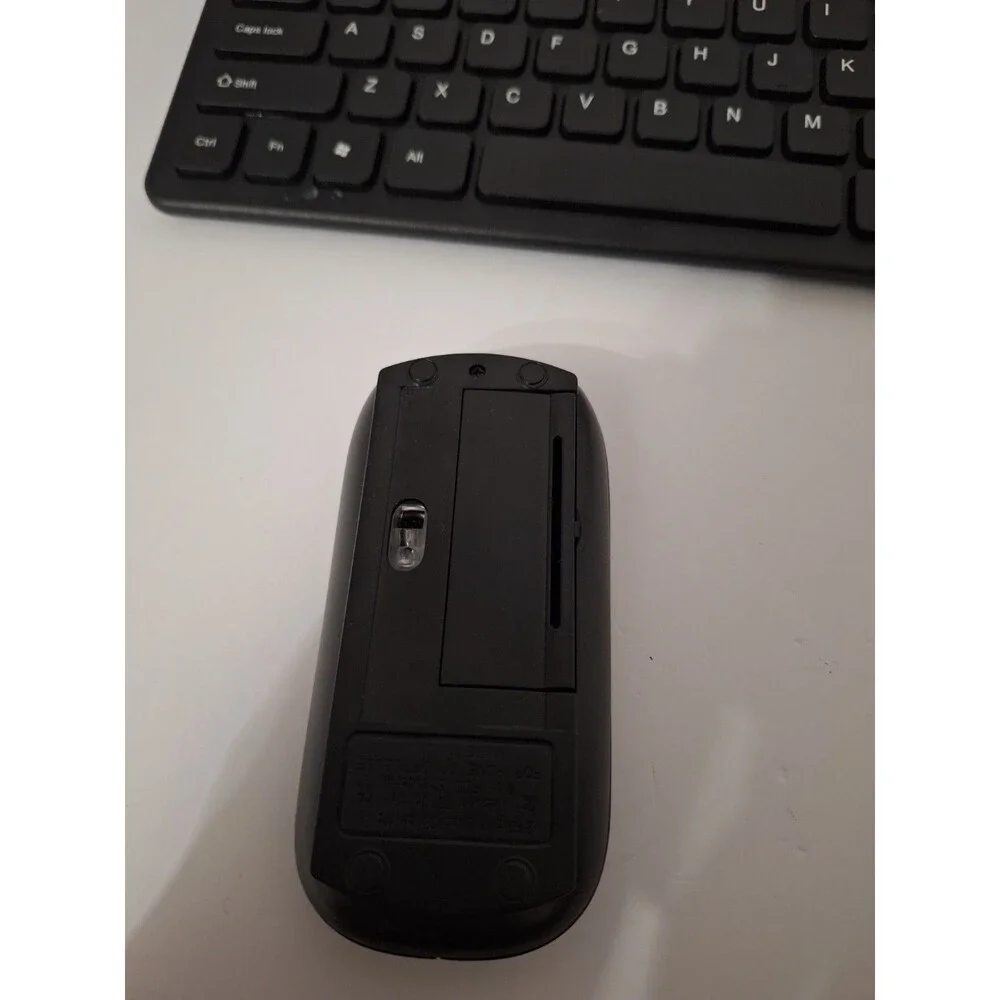 Wireless Gaming Keyboard and Mouse Slim Black Unbranded Computer Gaming Keyboard
